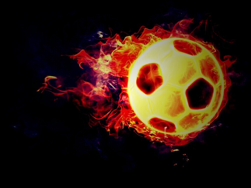 Огненный мяч обои