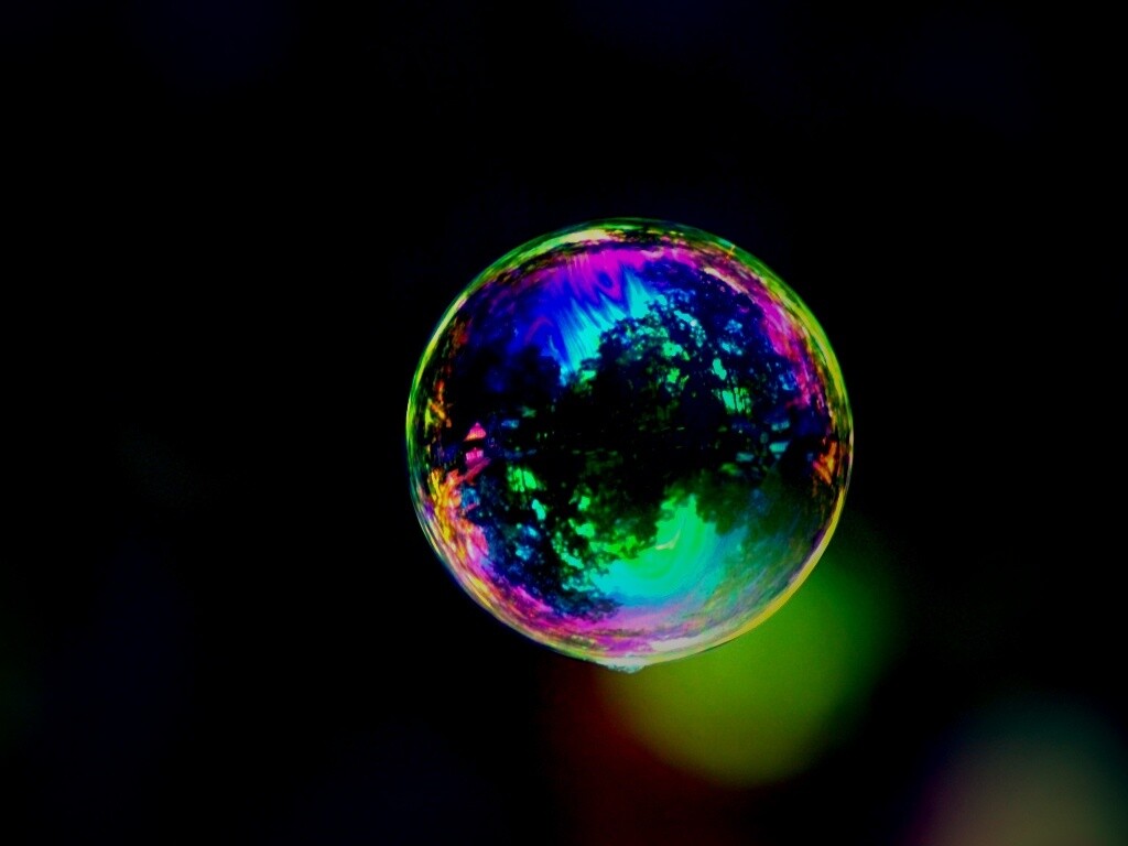 Мыльный пузырь обои