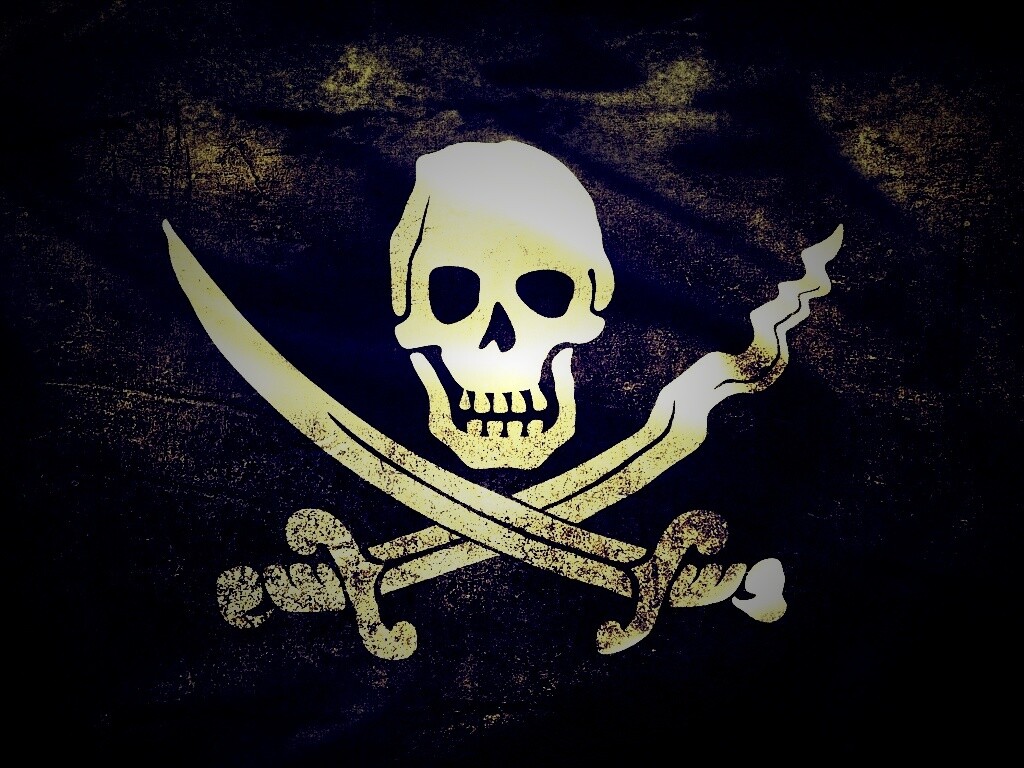Пиратский флаг обои