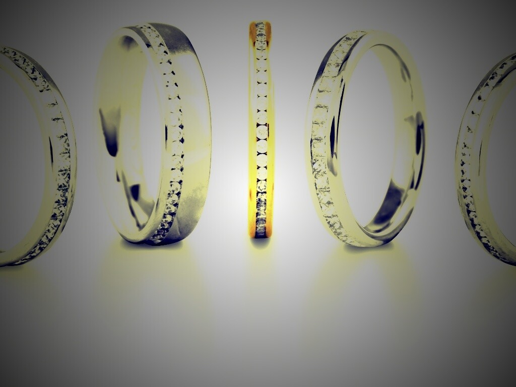 Кольца обои