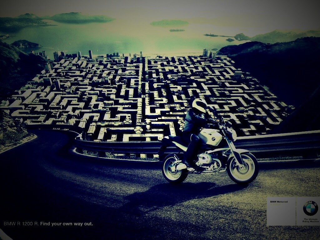 BMW R 1200 R. Найди свой путь наружу. обои