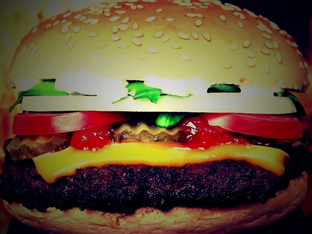 Чизбургер обои