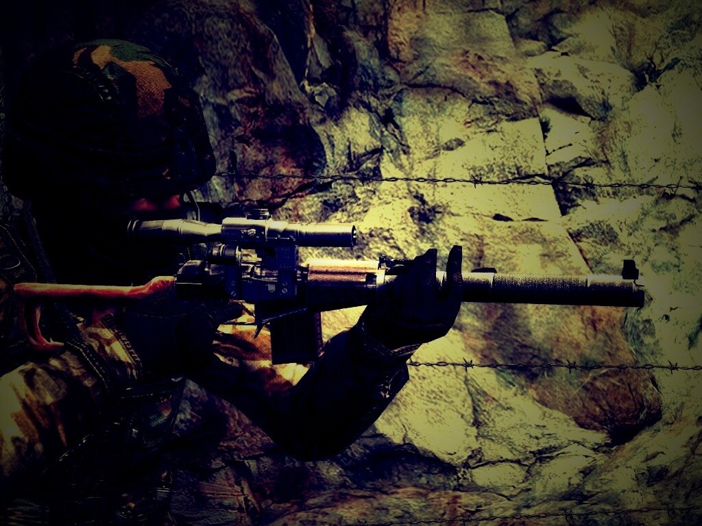 Снайпер из Counter Strike обои