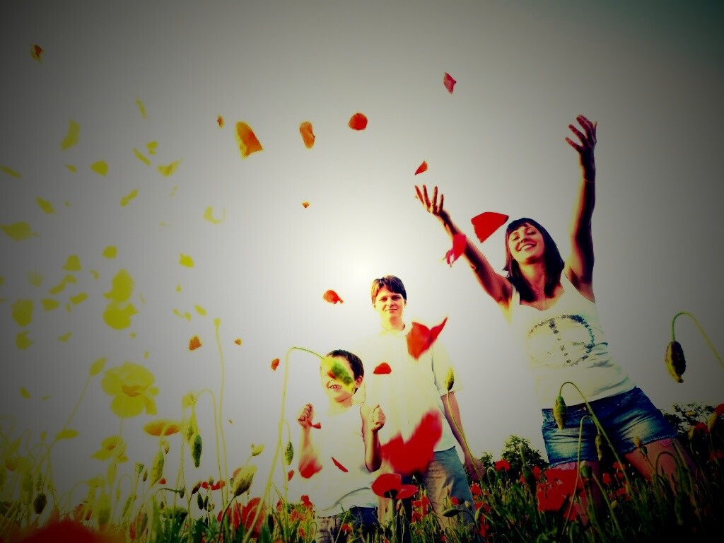 Счастье и радость обои