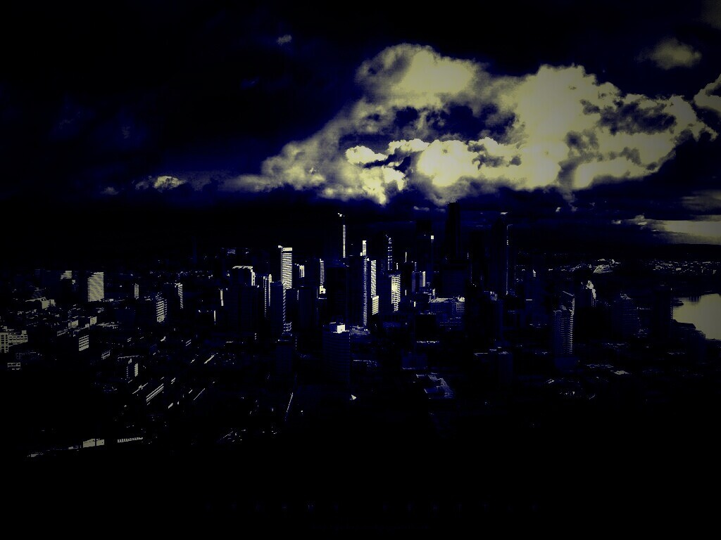 Штормовой Сиэтл обои