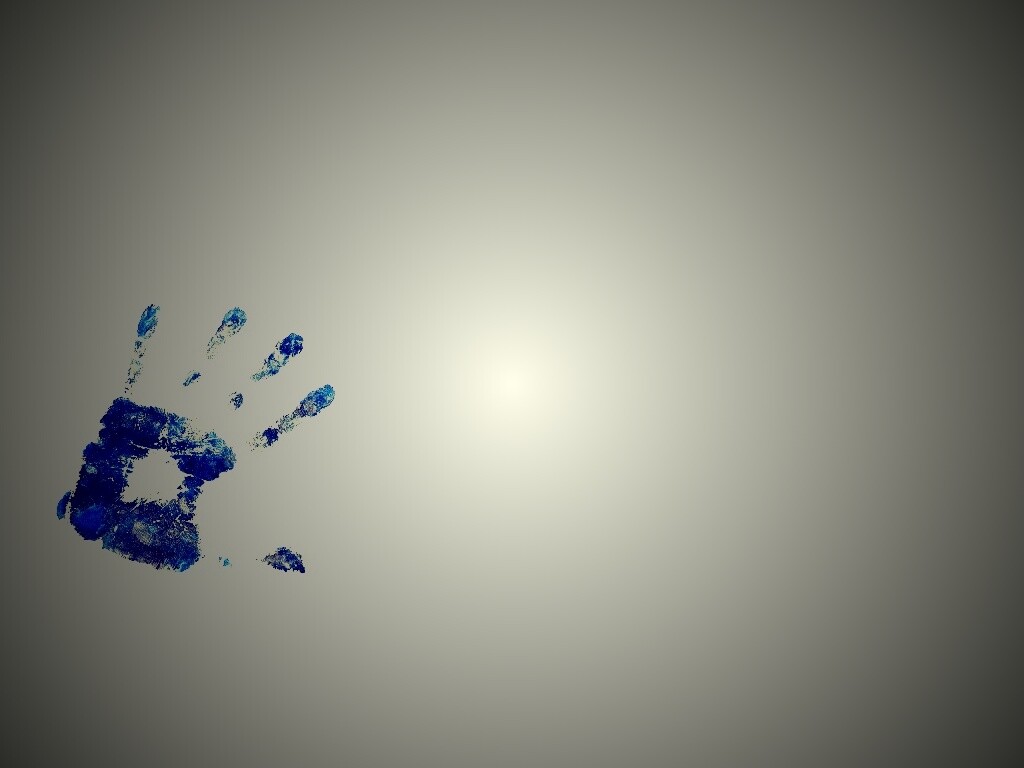 Отпечаток руки обои