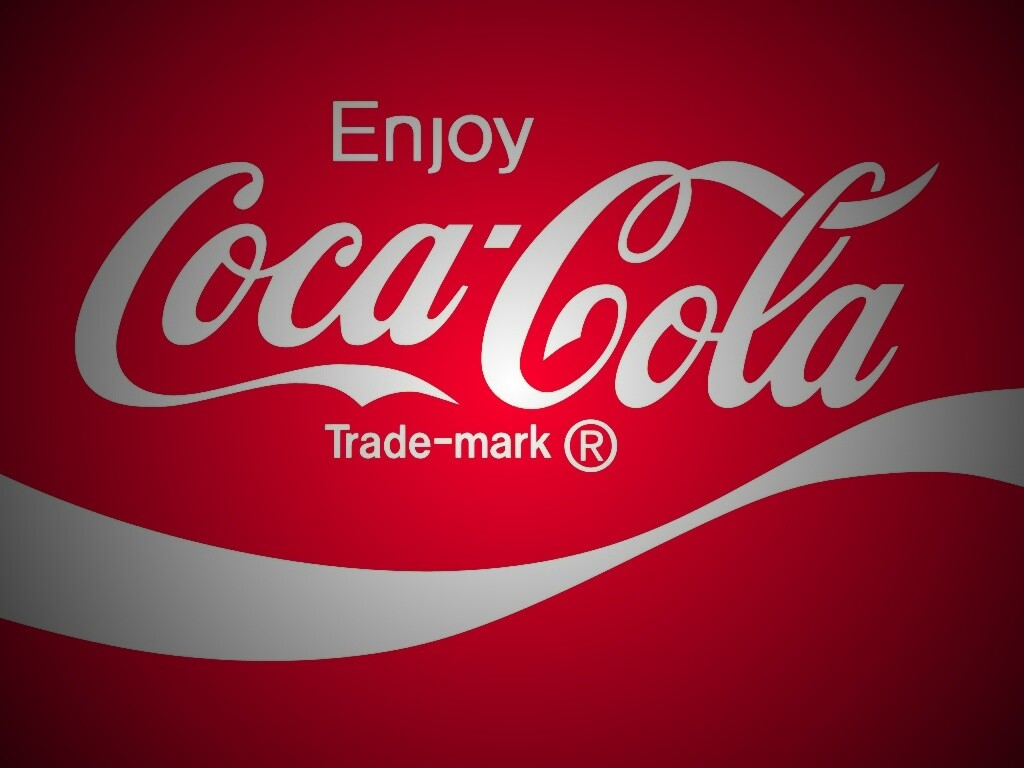 Оригинальный логотип Coca-Cola обои