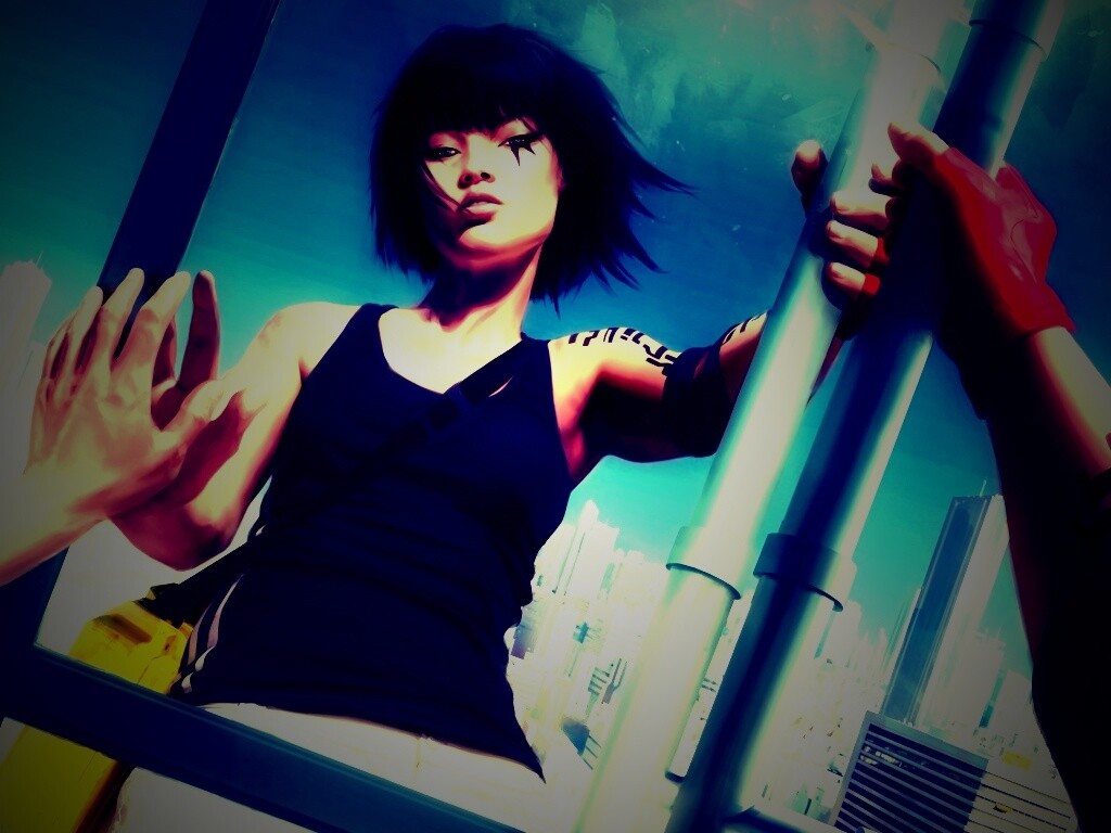 Faith из Mirrors Edge обои