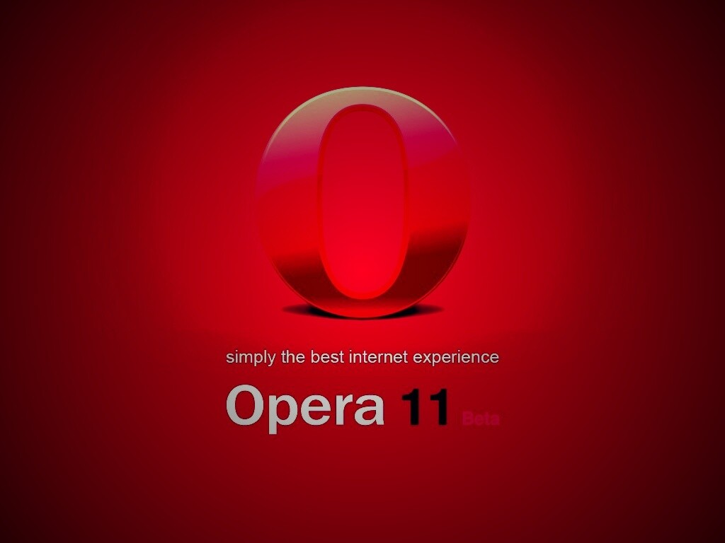 Opera 11 обои