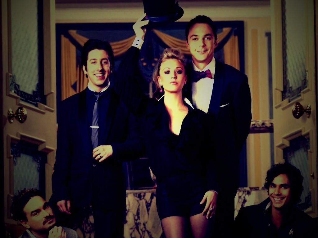 Персонажи теории большого взрыва обои