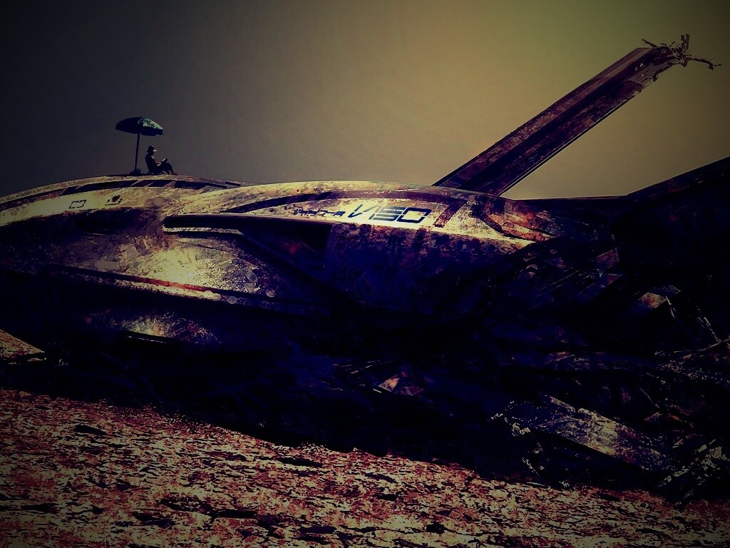 Останки корабля обои