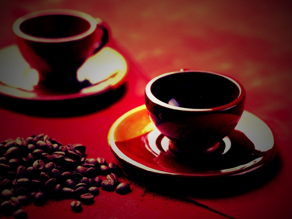 Кофейные чашки обои