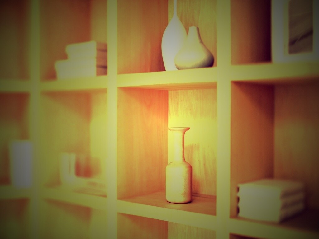 Вазы и книги обои