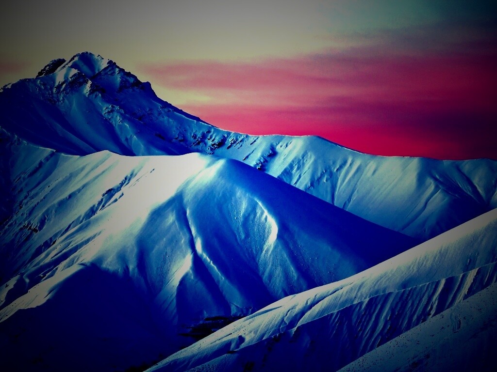 Снежные вершины обои