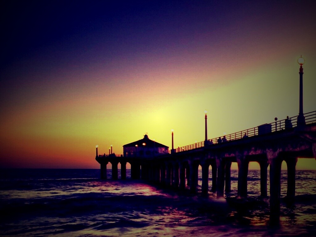 Пирс в Калифорнии обои