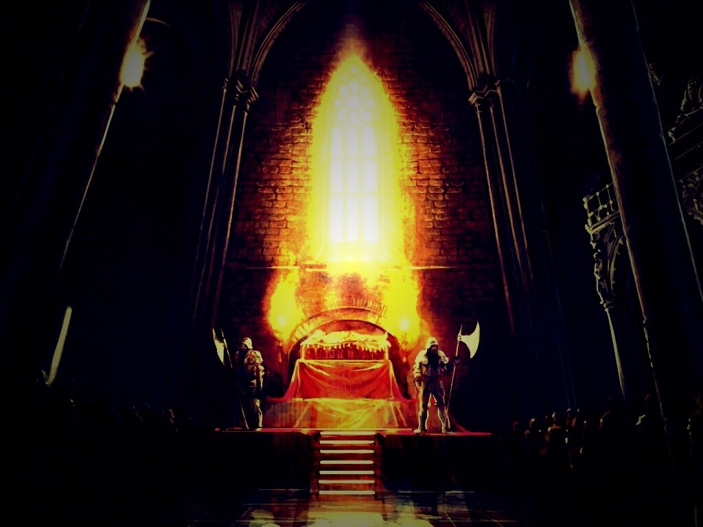 Обитель Ордена Пылающей Розы обои