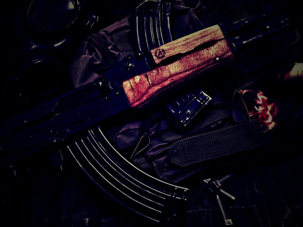 Автомат АК-47 обои