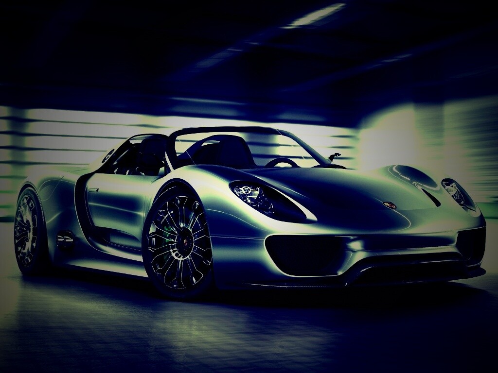 Porache 918 Spider обои
