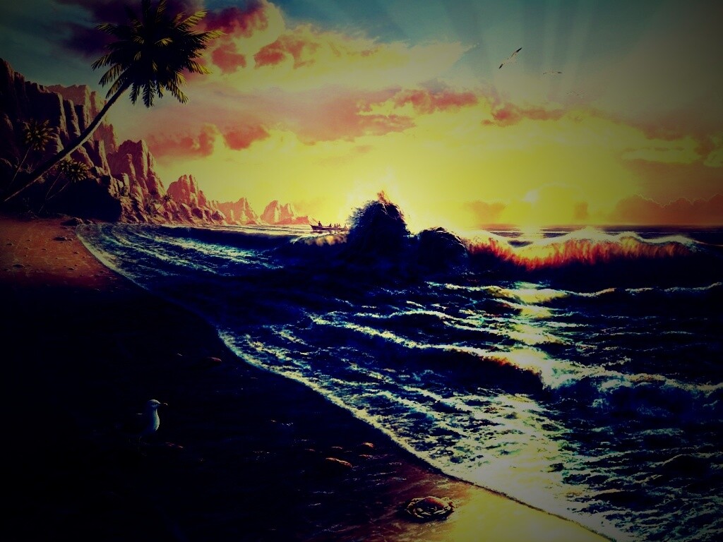 Далекие берега обои