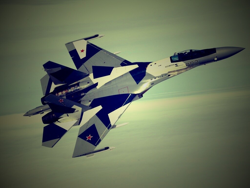 Полёт истребителя обои