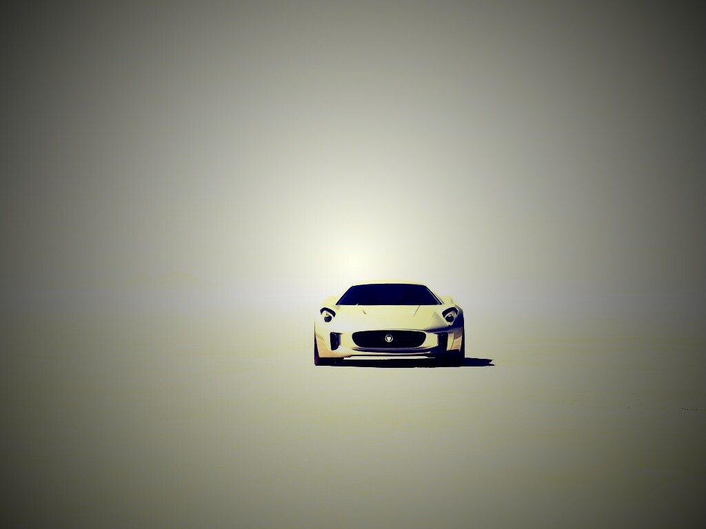 Ягуар подкрадывается обои