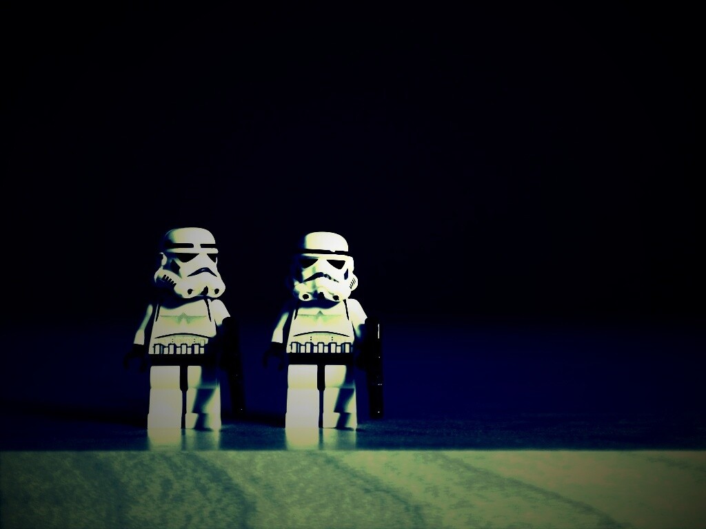 Имперские штурмовики в Lego обои