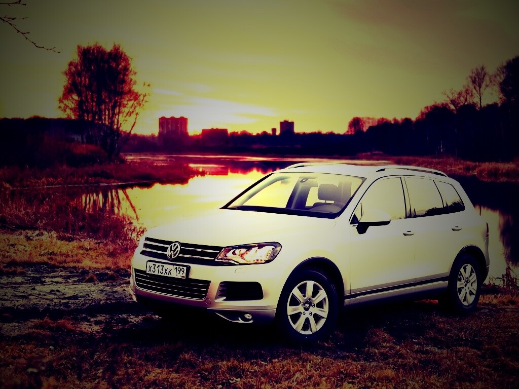 Озеро и Туарег обои