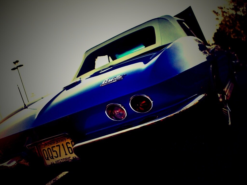 Ретро Chevrolet Corvette обои
