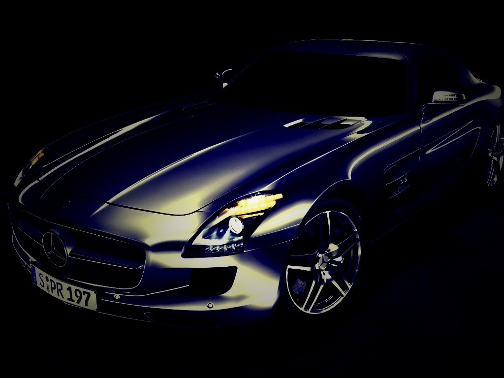 Mercedes SLS обои