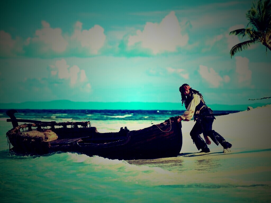 Капитан Джек-Воробей обои