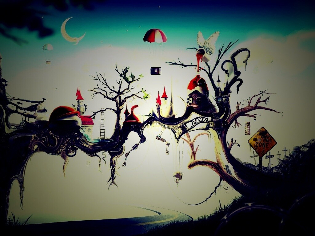 Свободная от наркотиков зона обои