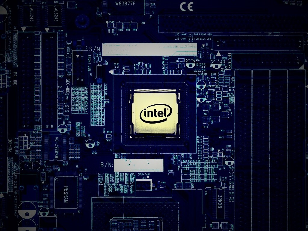 Процессор от Intel обои