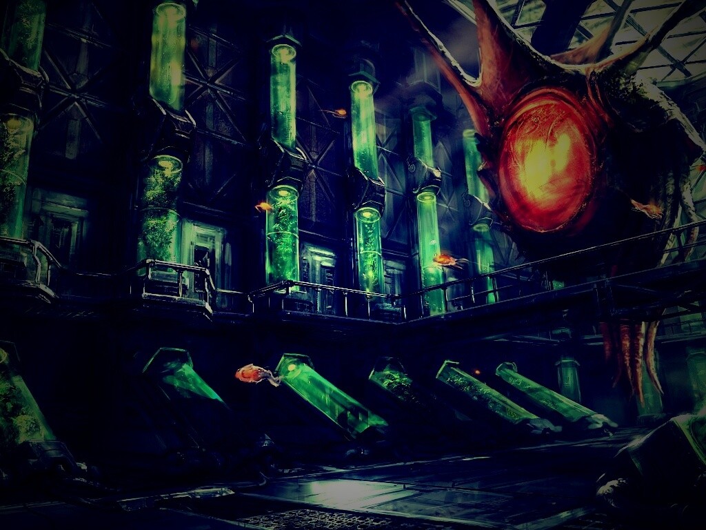 Саркофаги и нечто обои