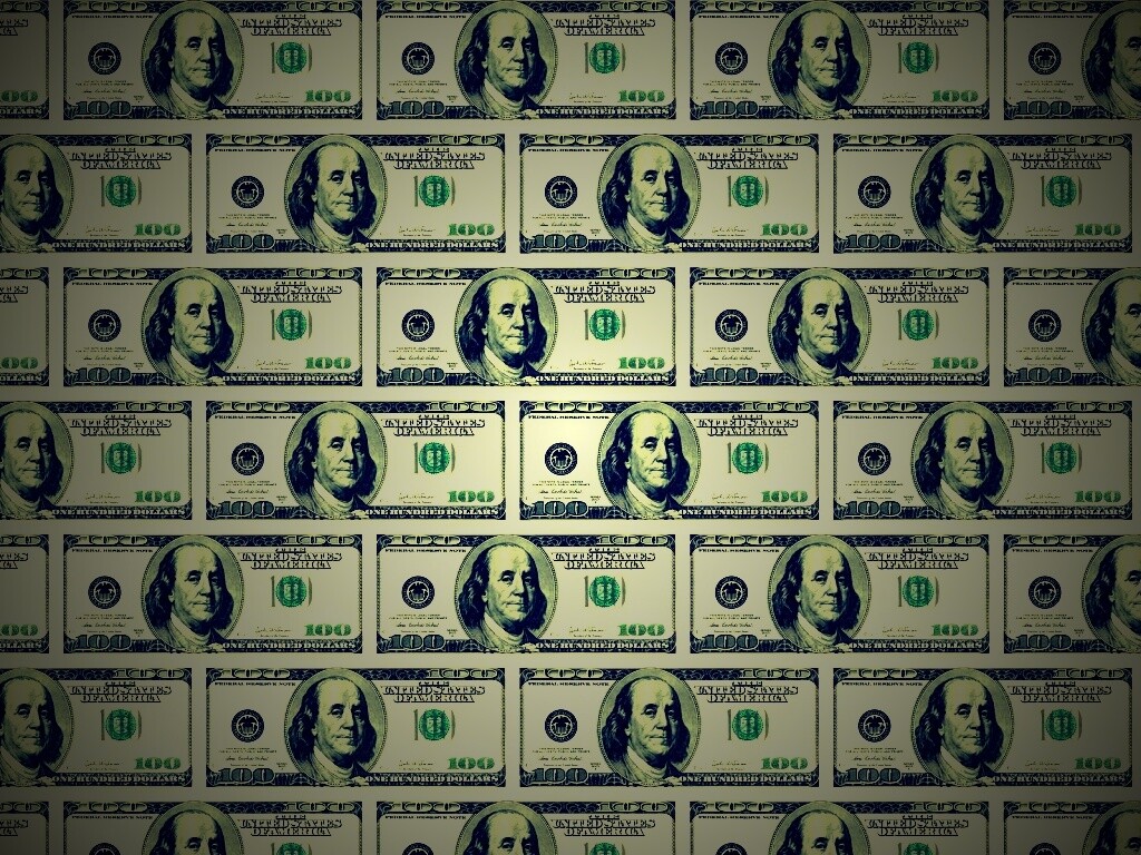 Доллары обои