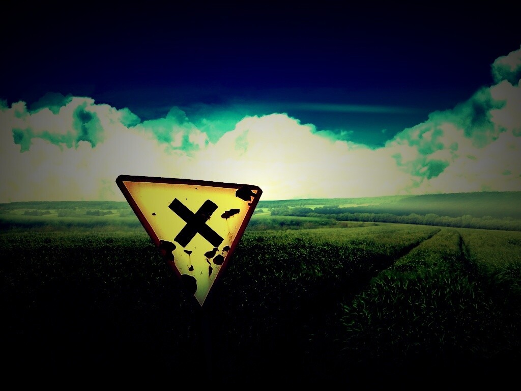 Проход воспрещен обои