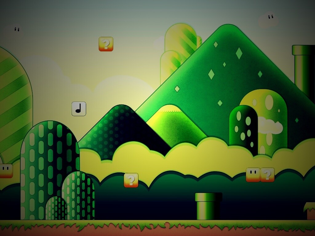 Мир Супермарио обои