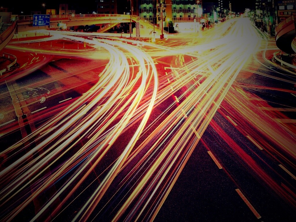 Ночная жизнь Токио обои