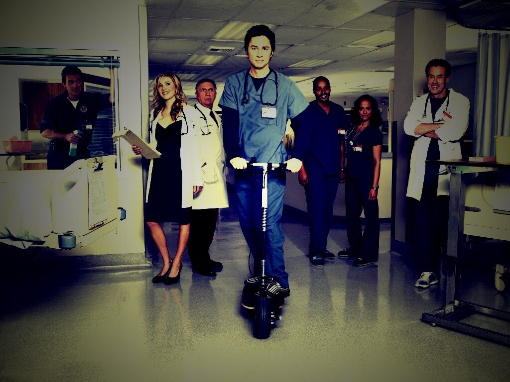 Герои сериала Клиника обои