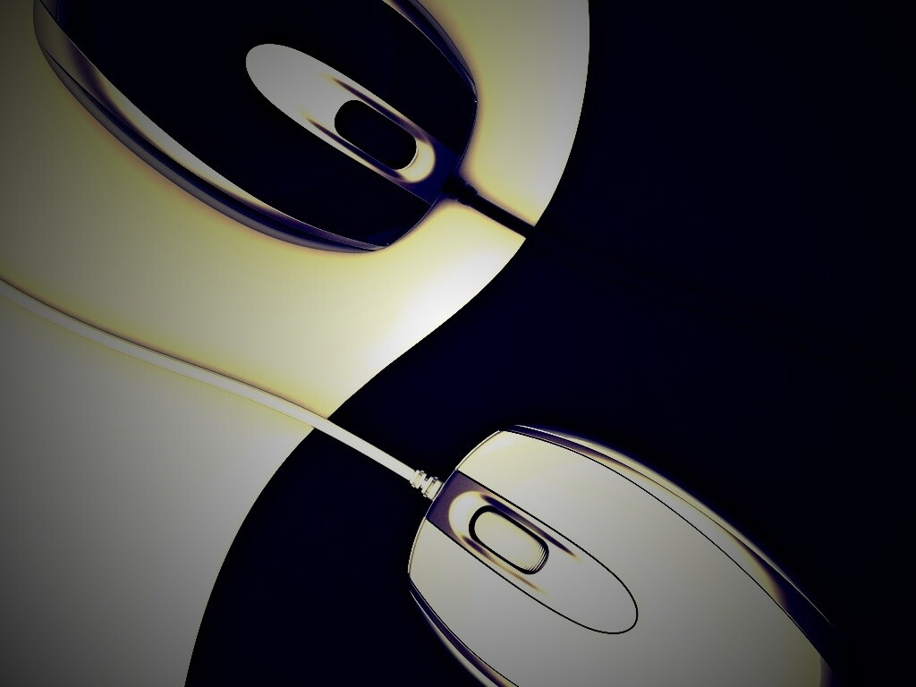 Инь Янь мышки обои