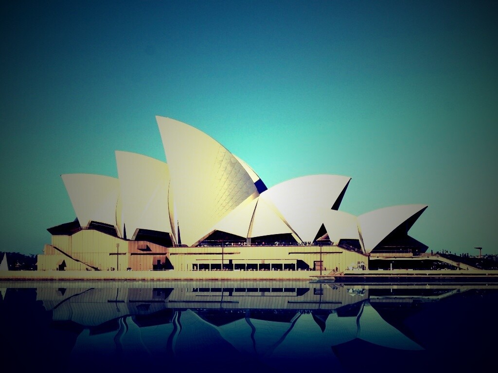 Сиднейский зал оперы обои