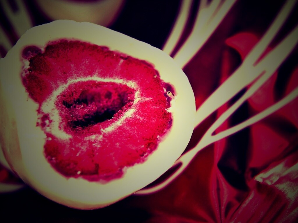 Клубника в белом шоколаде обои