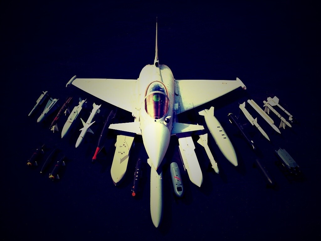 Истребитель и состовляющие обои