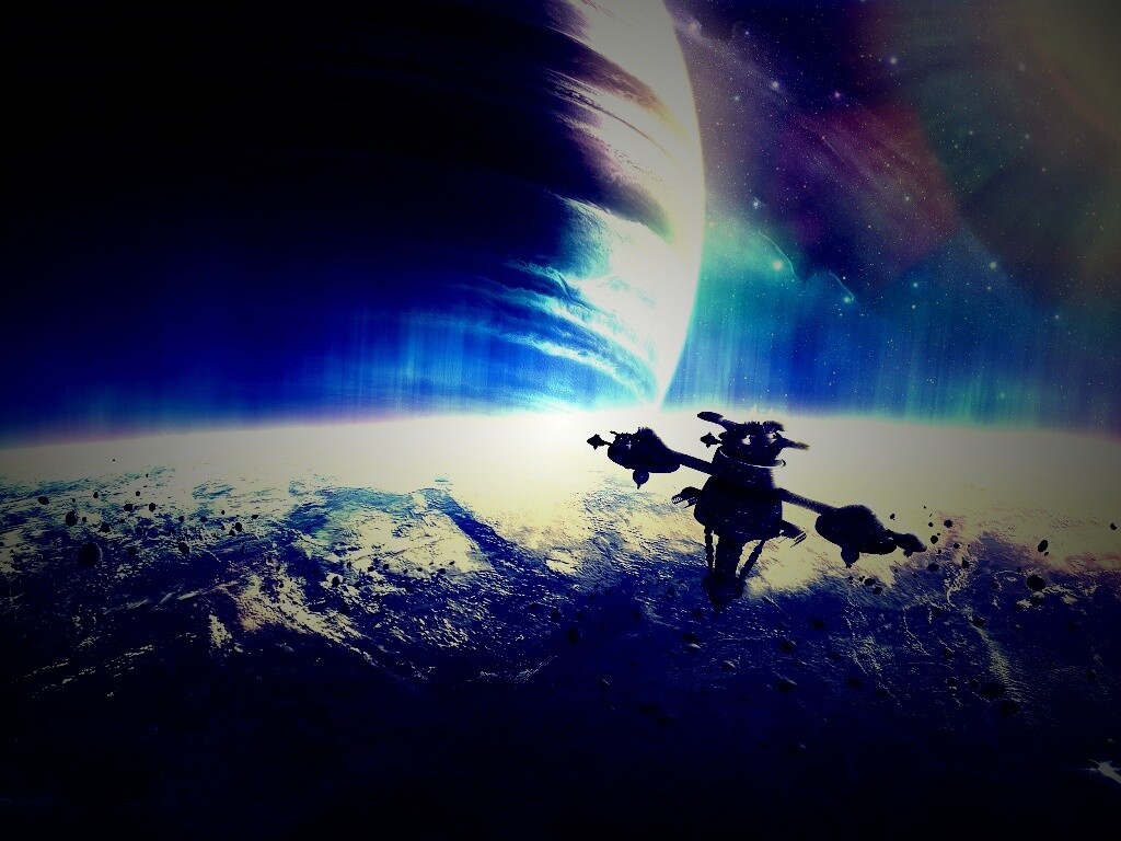 Космический корабль обои