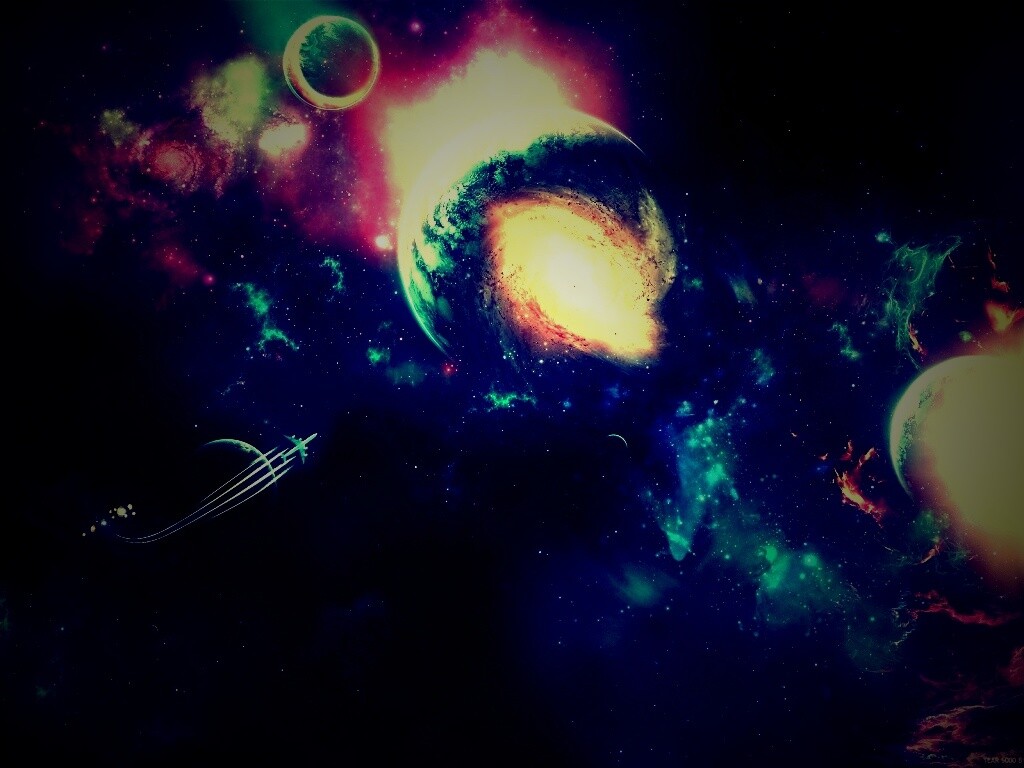 Звездный корабль обои