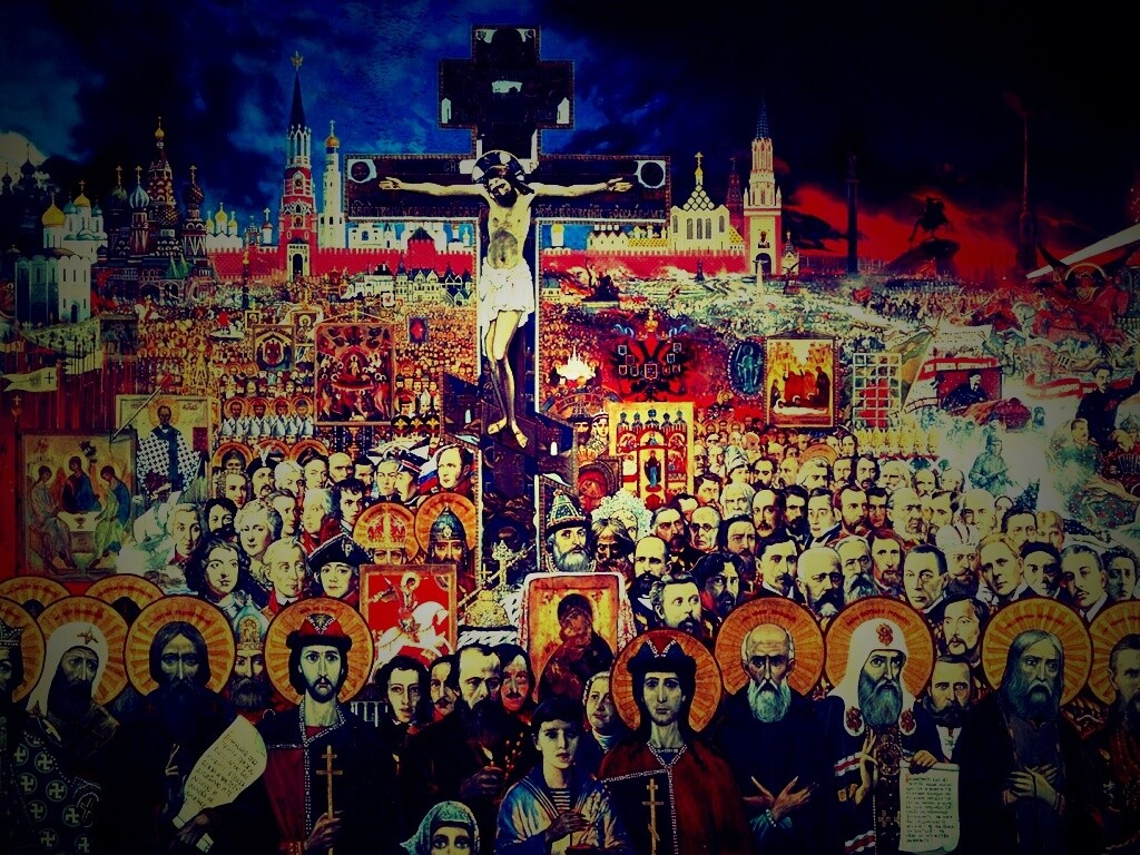 Илья Глазунов "Вечная Россия" обои