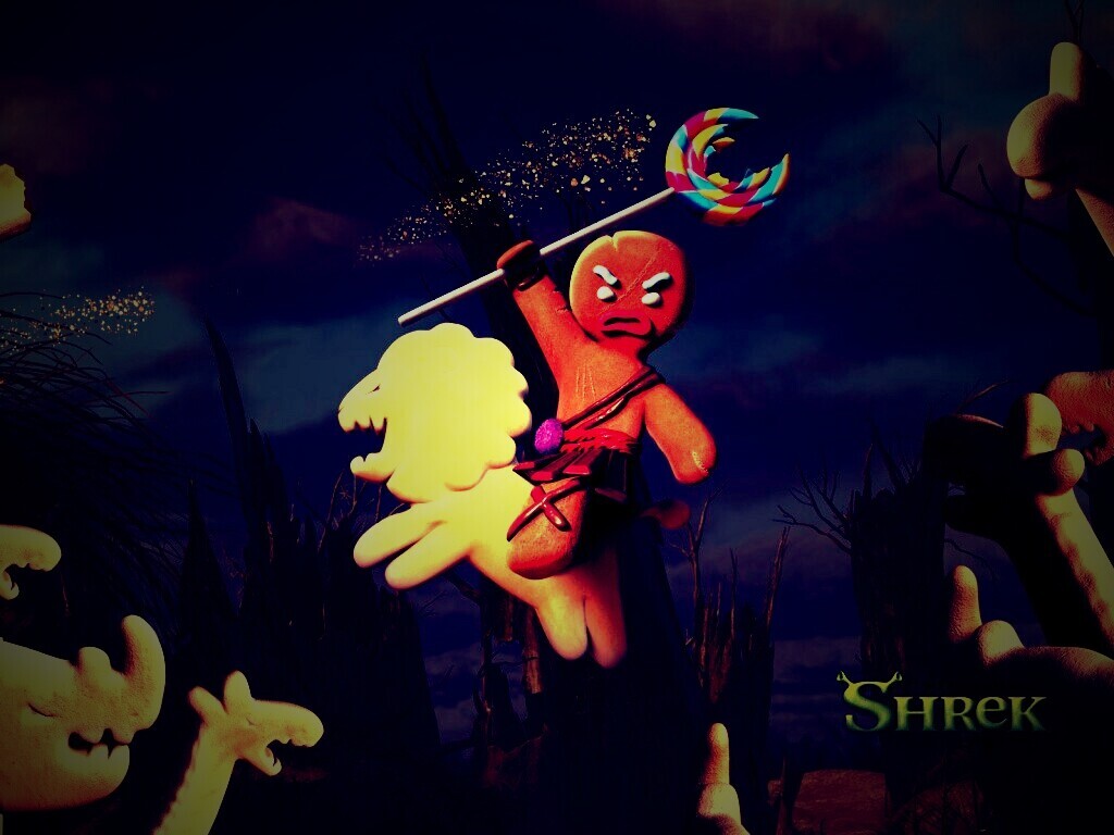 Шрек. Печенька обои