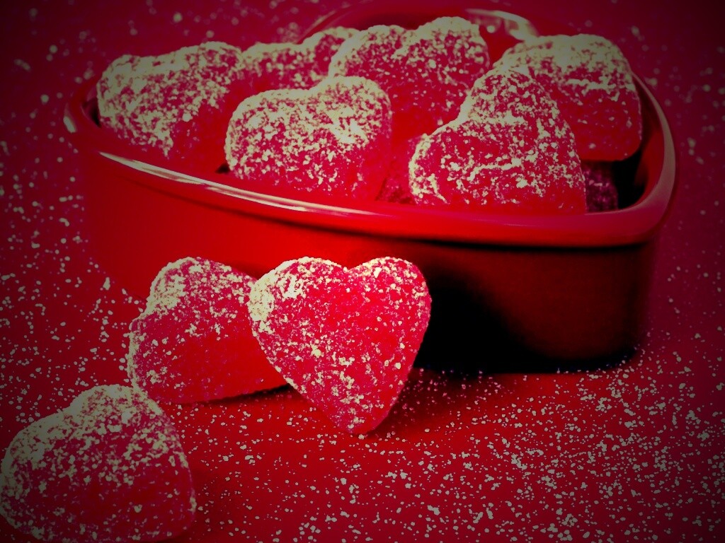 Мармеладки в сахаре обои