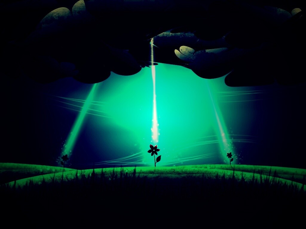 Свет для цветов обои