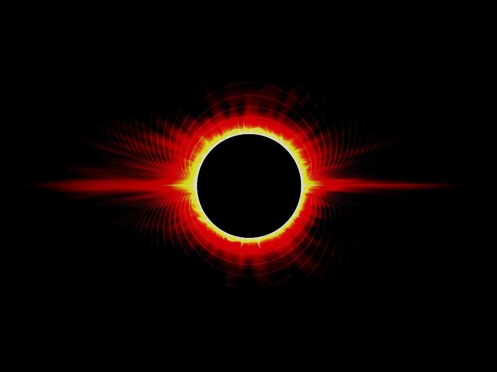 Солнецное затмение обои