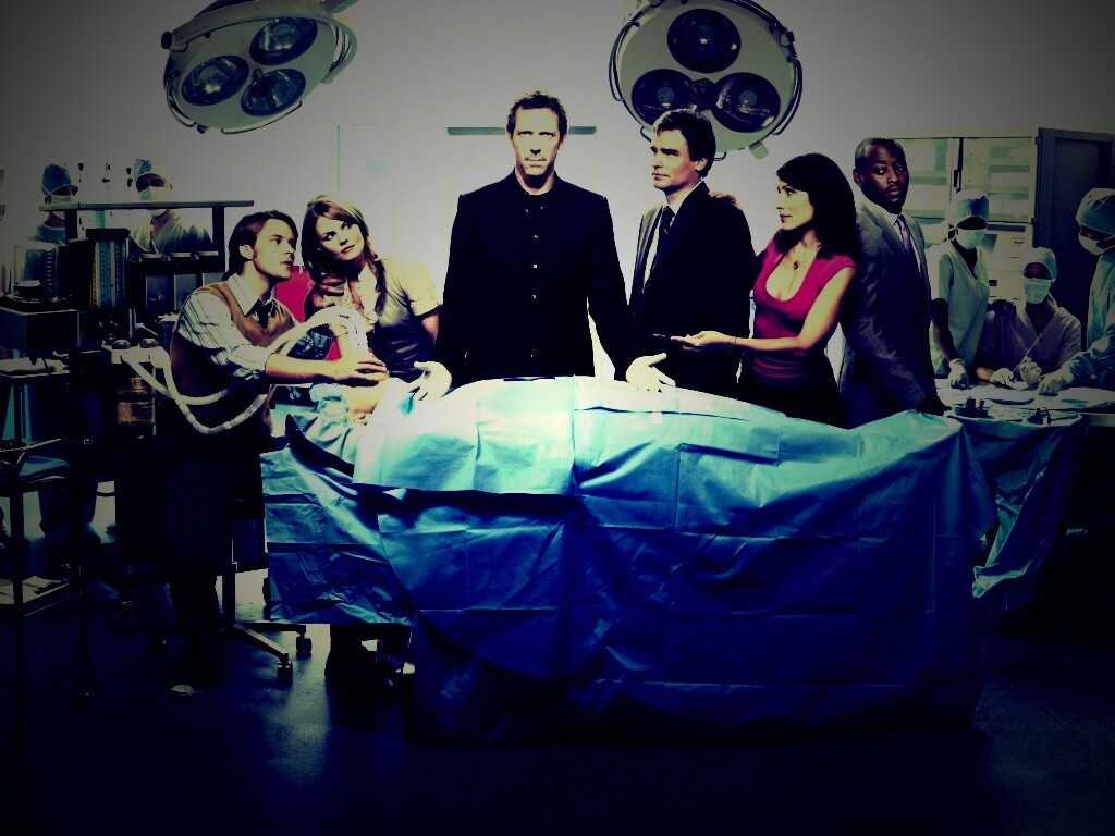 Герои сериала "Доктор Хаус" обои